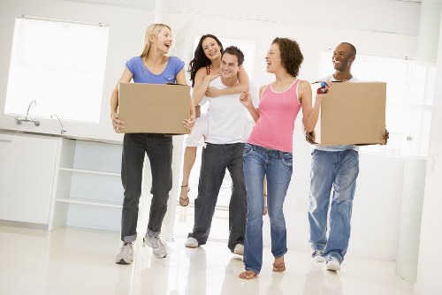 Removal truck hire service for moves in West Kensington residential streets