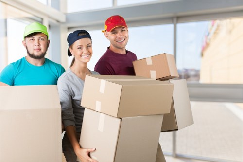 Office relocation planning in West Kensington with transport and building access considerations