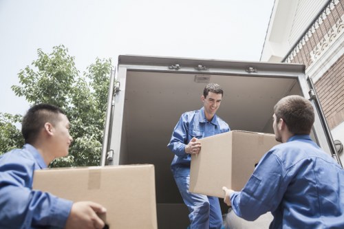 Coordinated office relocation process for a local West Kensington workspace