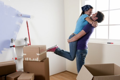 Office relocation setup for a local West Kensington business move