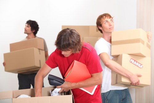 Charity donation and recycling process for office and home clearances