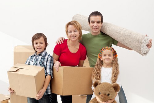 Local removals service helping with a home move around West Kensington