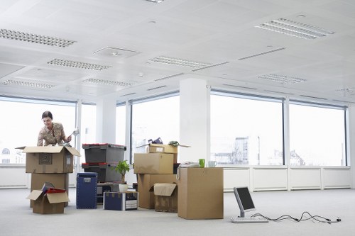 Packing and loading service for a West Kensington flat move
